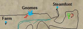 Location of the Farm in Dragonscale Hills